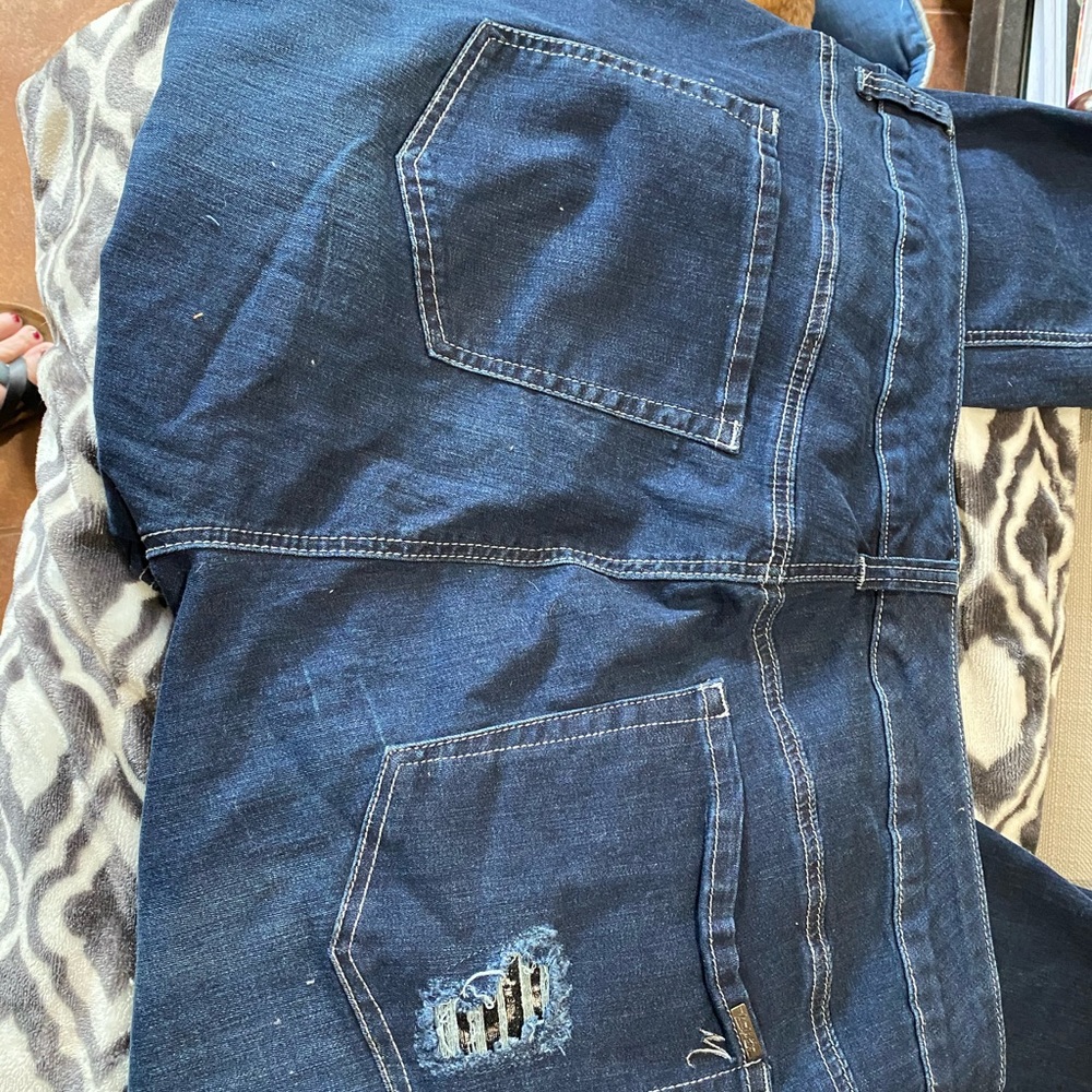 Melissa Mccarthy Used 24w Blue Jeans Skinny W/Acce